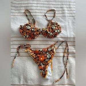 Flower bikini